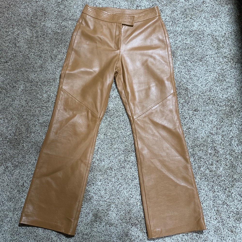Butter soft, lined leather pants